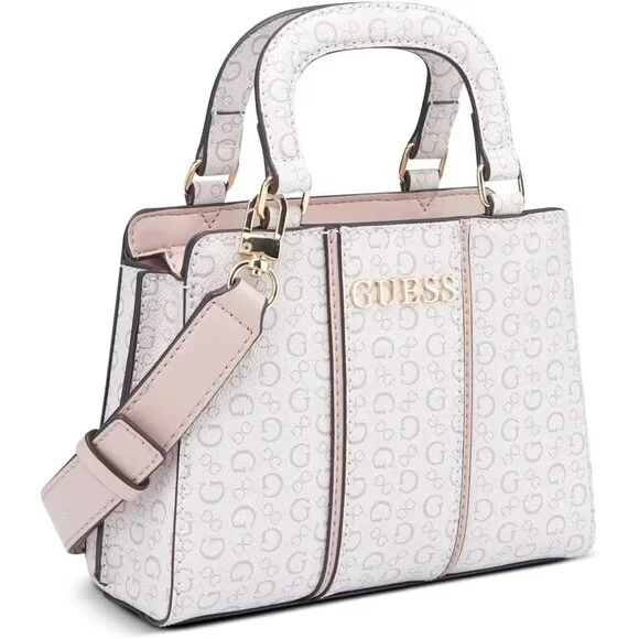 Factory Women's Radleigh Logo Mini Satchel Zipper Pale Gold Logo Top Handles Com